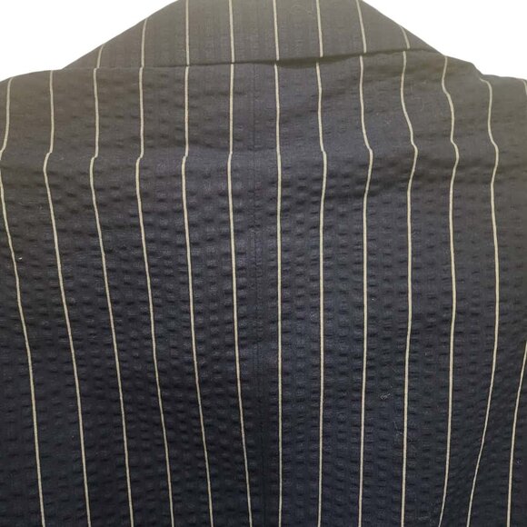 Paul Frederick Men Cotton Stretch Pinstripe Seersucker Suit Jacket Size 42 Long - Picture 6 of 13